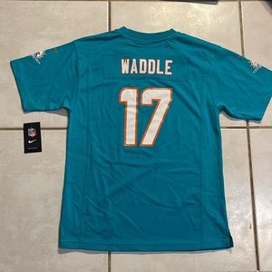 NWT NIKE Miami Dolphins Jaylen Waddle NFL Jersey Youth XL MSRP $75